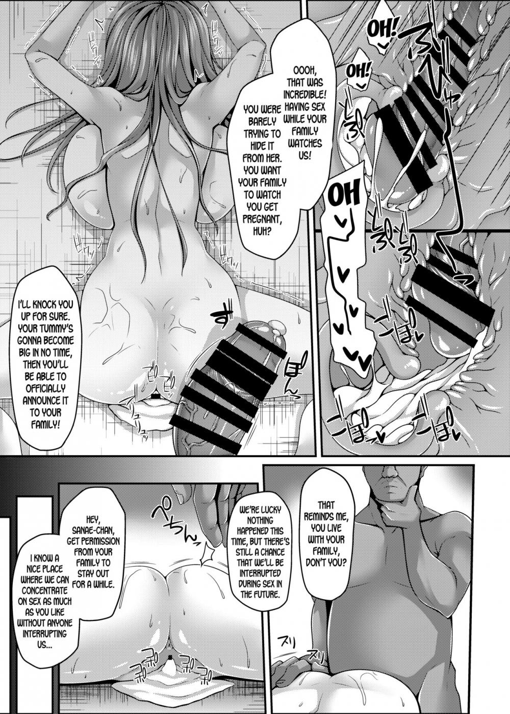 Hentai Manga Comic-Agasare Miko-tachi wa Choro Kute Kantan ni Haranjau-Read-36